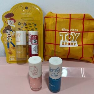 Rare exclusive Innisfree x Disney Pixar Toy Story tote bag and nail polish set